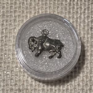 Antique Buffalo Charm
